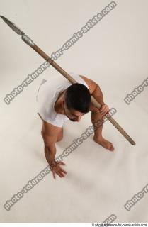 09 2019 01 ATILLA KNEELING POSE WITH SPEAR